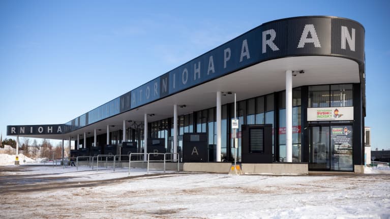 Tornio-Haaparanta matkakeskus.