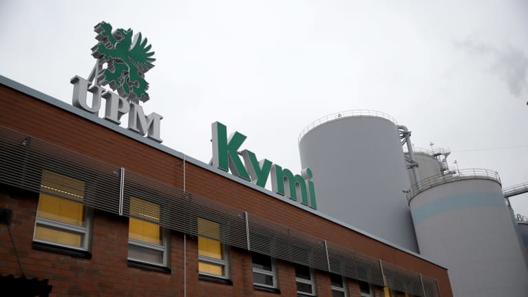 UPM Kymin paperi- ja sellutehdas Kuusankoskella
