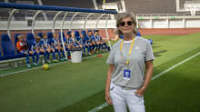 Kirsi Kavanne Helsinki Cupissa. 