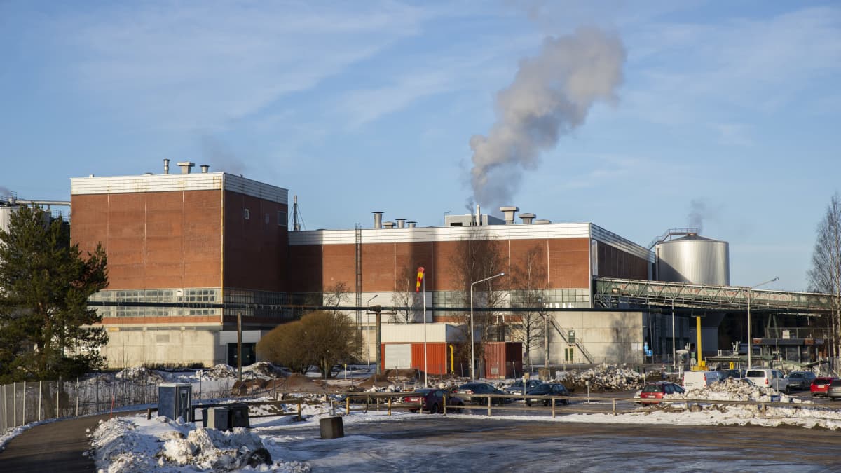 Anjalan paperitehdas Kouvolan Anjalassa.
