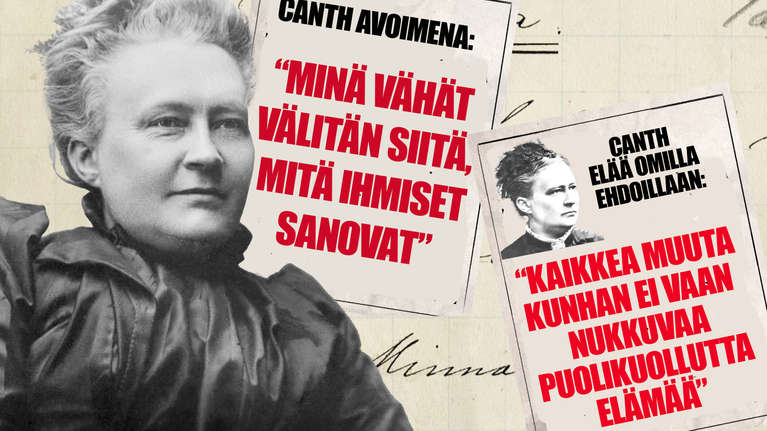 Minna Canth oli feministi ja oman aikansa vaikuttaja – tänään ...