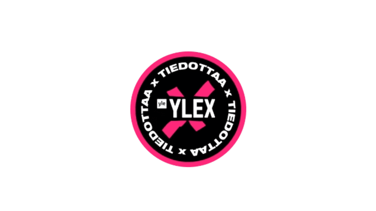 Logo missä YleX:n logo ja teksti YleX tiedottaa.
