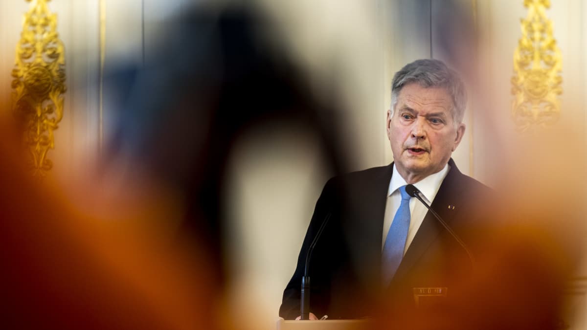 Presidentti Niinistön tiedotustilaisuus Venäjän toiminnasta Ukrainassa