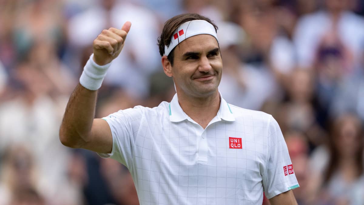 Sveitsiläistähti Roger Federer 