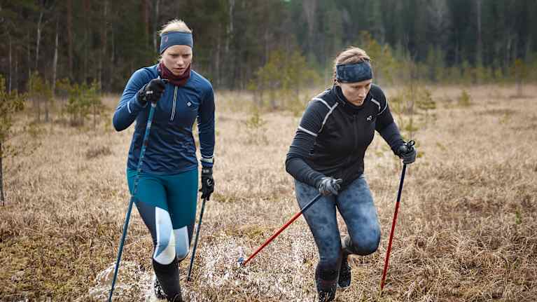 Sannah Nedergård tränade längdåkning i två år inför rollen i nya tv ...