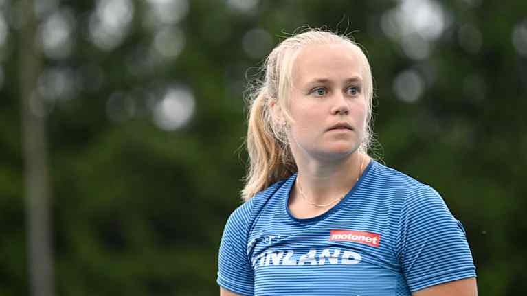Emilia Karell kisasi kaksi vuotta sitten Espoon nuorten EM-kisoissa.
