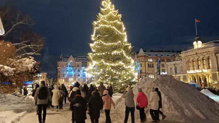 FinAid organized a trip to Lapland for 88 Ukrainian children from Nikopol district.