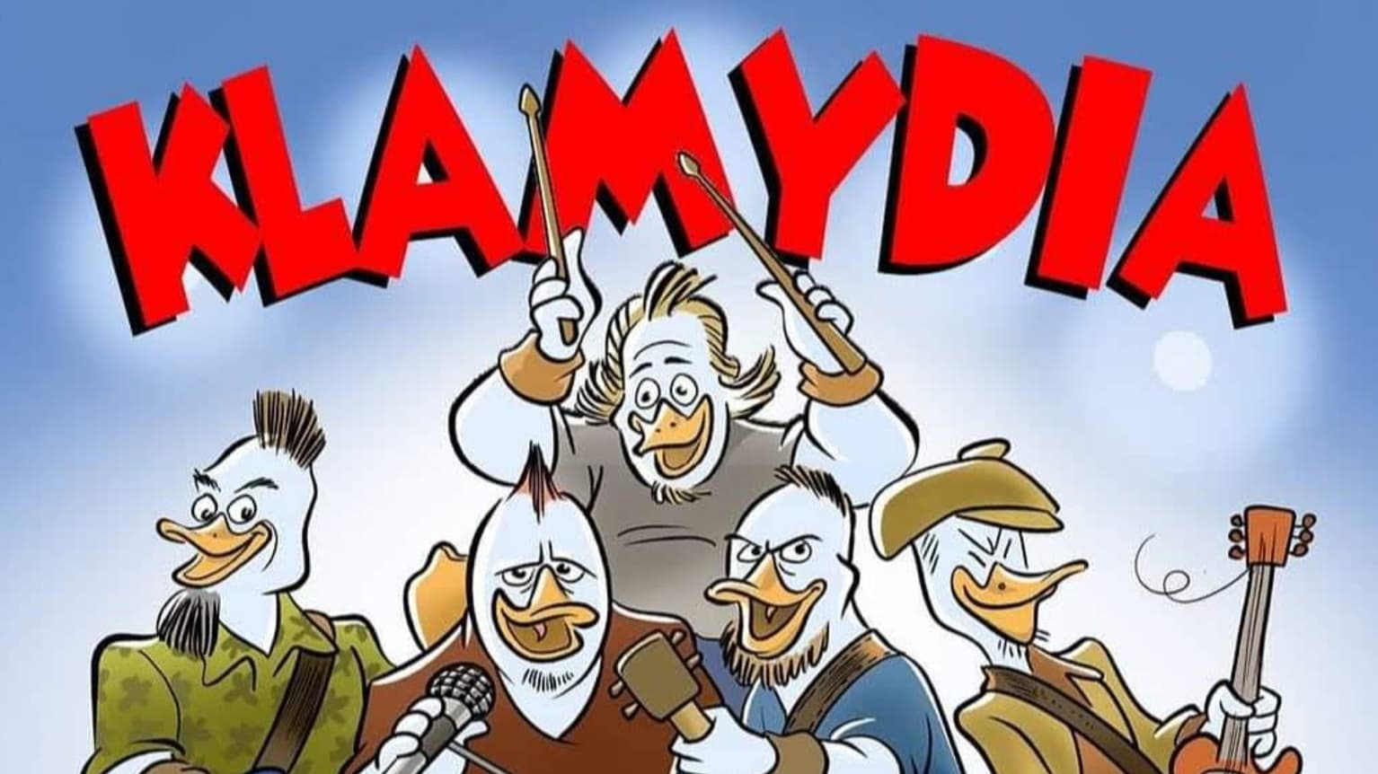 Klamydian uudessa levyssä erityishuomiota saa myös kansi: ”Me ollaan  hirveitä Aku Ankka -faneja” | Kulttuuri | Yle