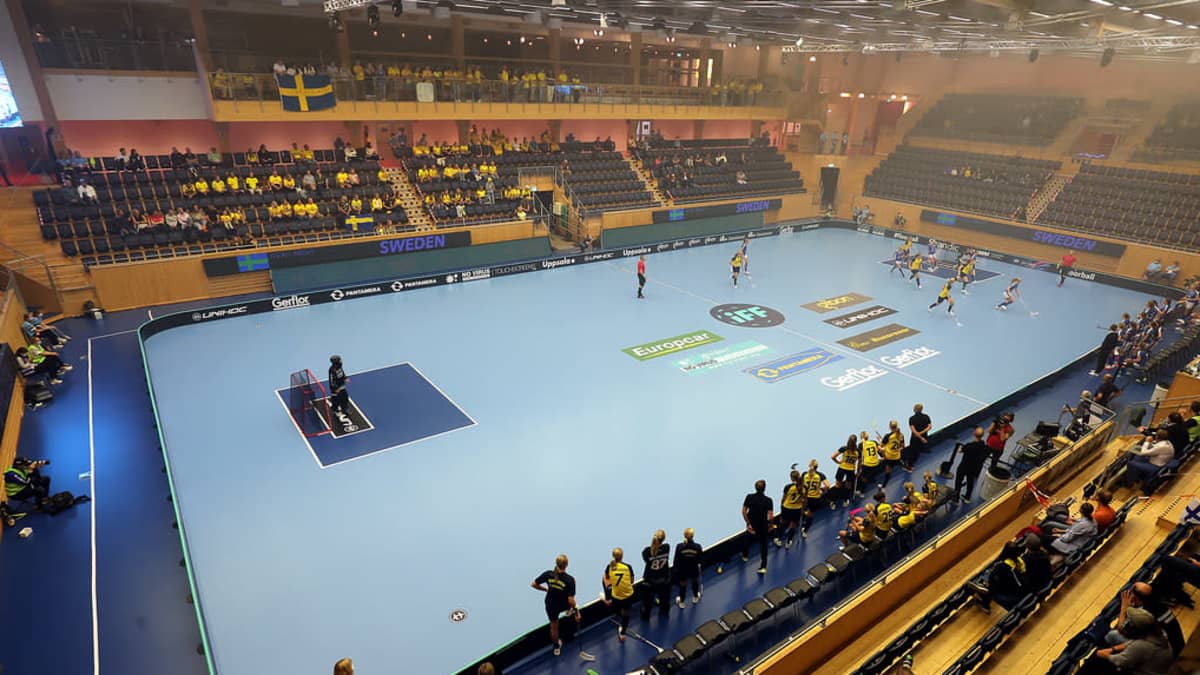 IFU Arena Uppsalassa tyttöjen MM-kisoissa 2021.
