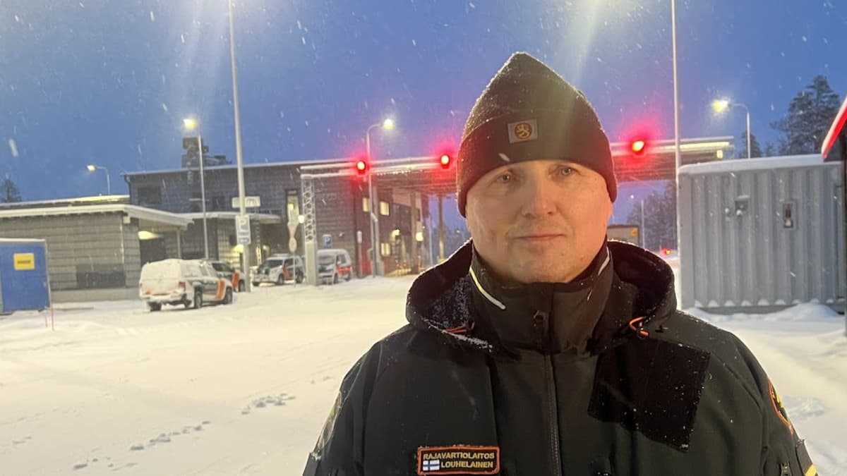 Lapin rajavartiolaitoksen päällikkö Kimmo Louhelainen.