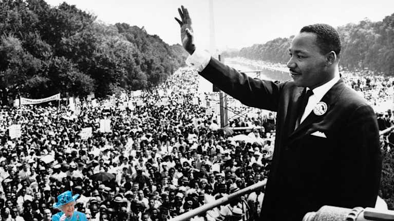 Martin Luther King Photoshop.