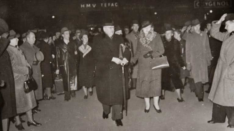 Paasikivi matkalla Moskovaan neuvotteluihin 1939