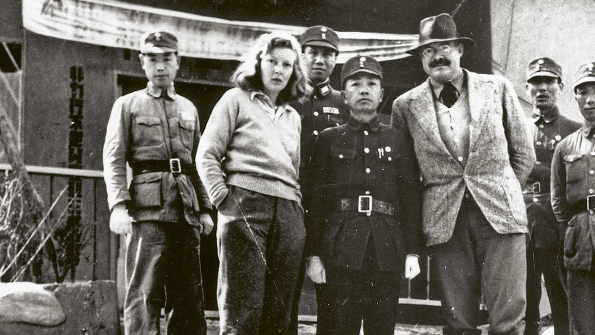 Sotakirjeenvaihtaja, reportteri Martha Gellhorn
