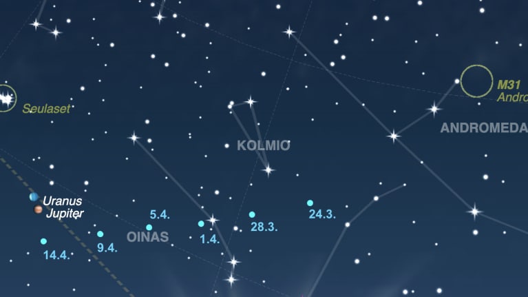 Näillä vinkeillä bongaat yötaivaalta komeetta Pons-Brooksin, joka tulee ...