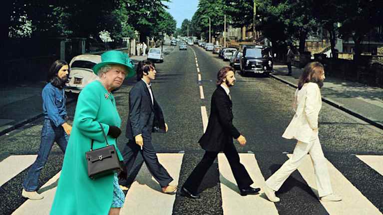 Queen Elizabeth Photoshop.