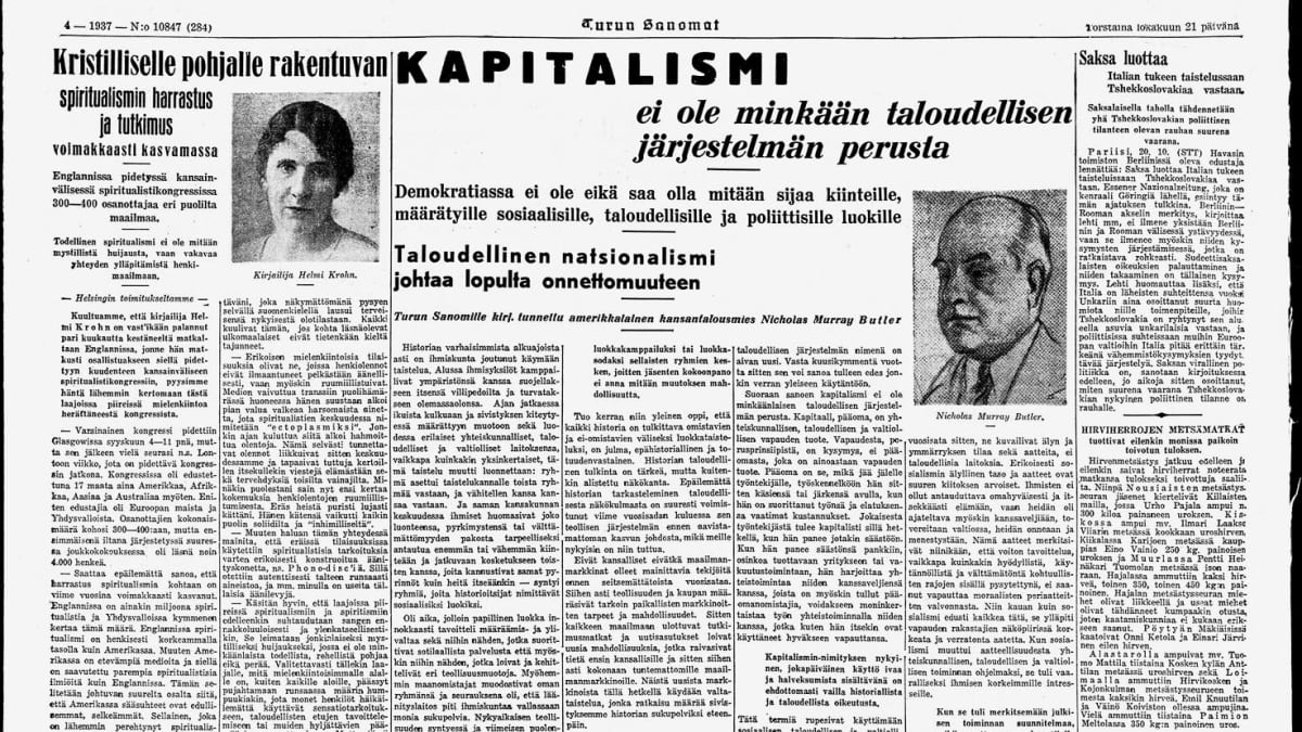 Lehtileike vanhasta lehdestä. 