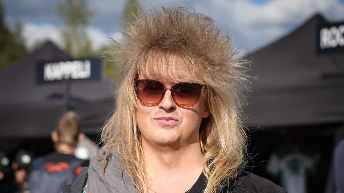 Rockfestin yleisöä, Aleksi Tapaninen. 