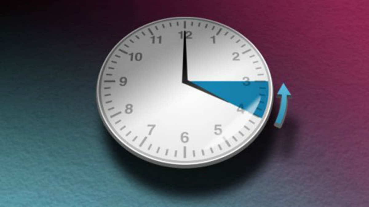 The time will be moved back one hour at 4 o’clock on Sunday morning. Photo: Yle