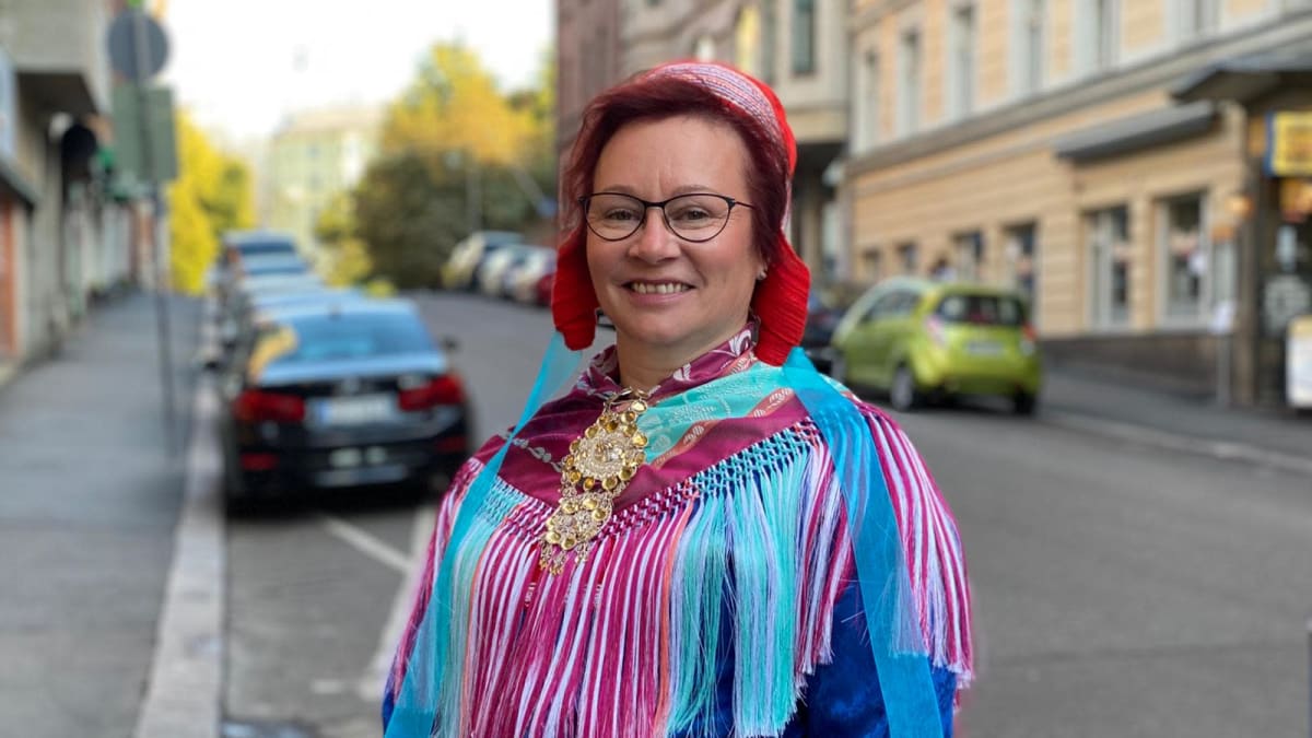 Minna Näkkäläjärvi pani alulle adressin Käsivarren tuntureiden puolesta kaivostoimintaa vastaan.