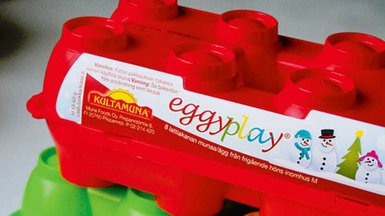 Äggförpackning i plast