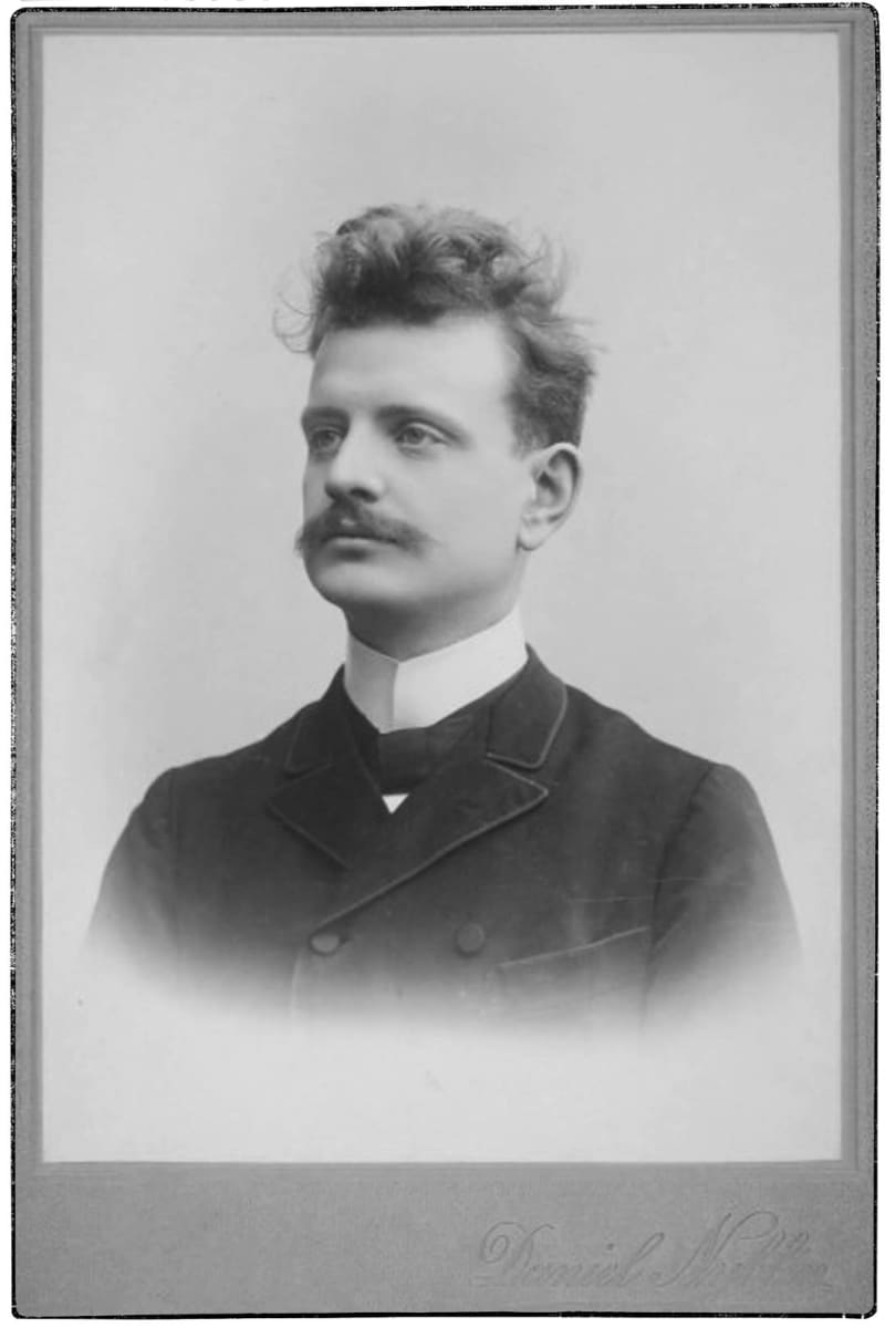 Jean Sibelius 1890–1895.
