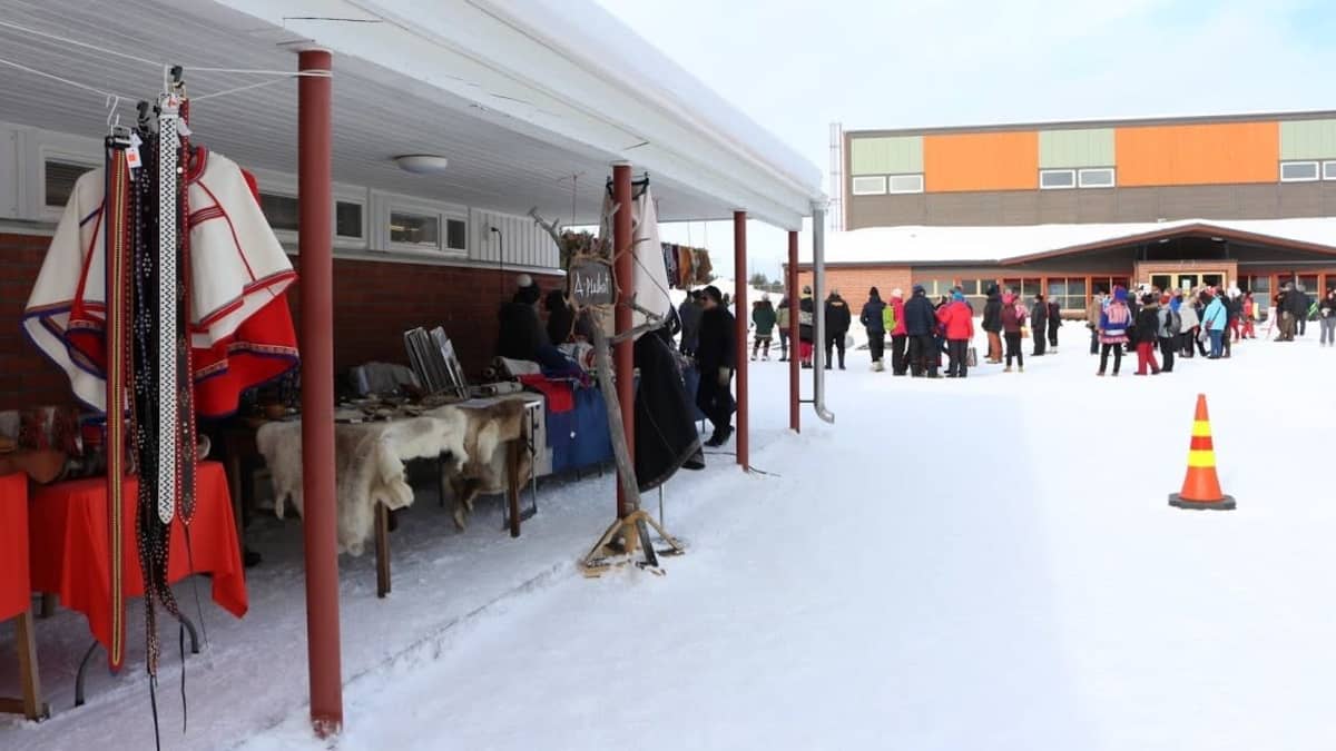 Hetan Marianpäivien markkinoilla.