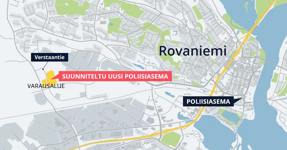 Rovaniemen uuden poliisiaseman rakentaminen alkaa keväällä – hintalappu 61 miljoonaa euroa