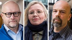Aki Kangasharju, Merja Kauhanen ja Tomi Kyyrä.