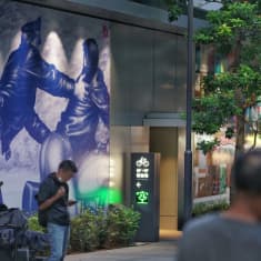 The Tom of Finland exhibition finally found a home in Shibuya, Tokyo's well-known shopping area.