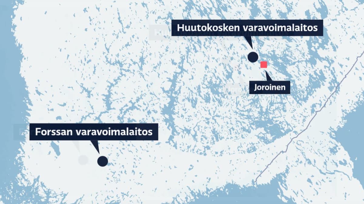 Kaksi sähkön varavoimalaa käynnistettiin aamulla – sähkö ei silti uhannut  loppua, vakuuttaa Fingrid | Yle Uutiset