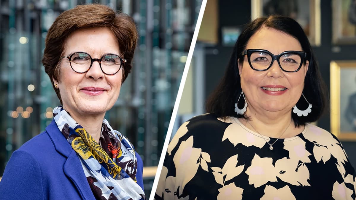 Susan Duinhoven ja Merja Ylä-Anttila