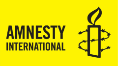 Ihmisoikeusjärjestö Amnestyn logo.