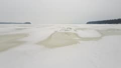Suomenlahden jäätä tammikuussa 2021.
