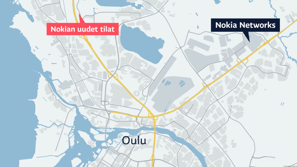 Nokia aloittaa uusien toimitilojen rakentamisen Oulun Linnanmaalle ensi  kesänä | Yle Uutiset