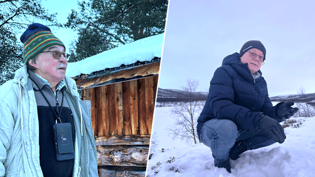 Esko Aikio ja Sverre Porsanger seuraavat luonnonilmiöitä ja ennustavat sen mukaan säätä. 