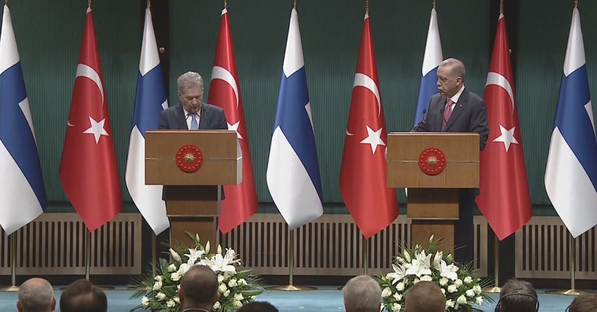 Turkey will begin ratifying Finland's Nato membership, Erdogan says