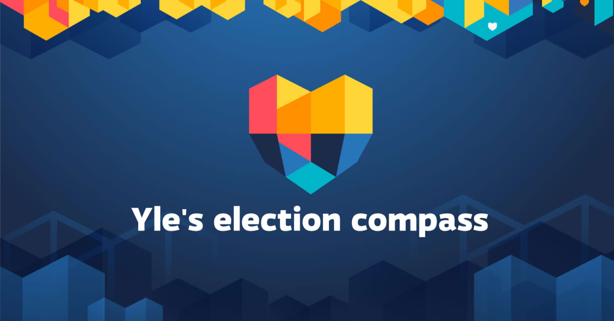 Yle's election compass finds the parties and candidates that share your