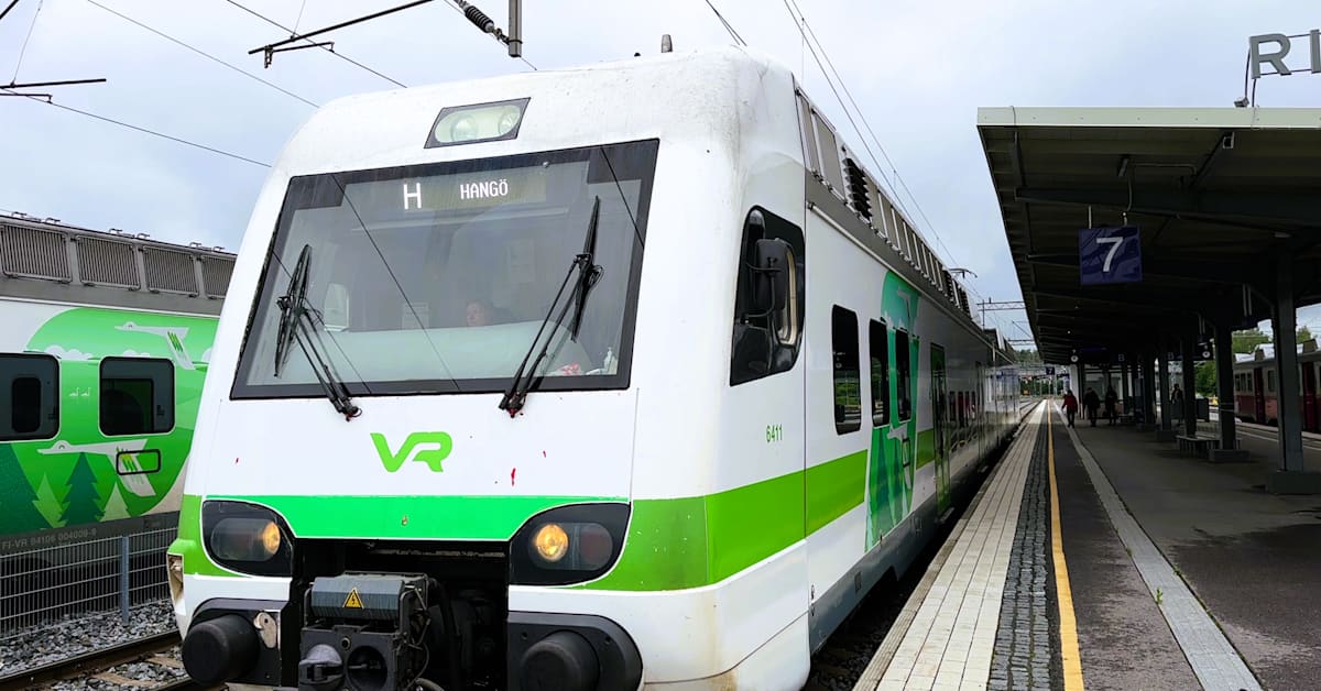 Junat alkavat kulkea päivittäin Hangon ja Helsingin välillä