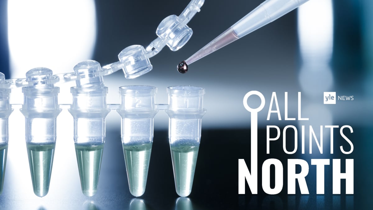 Kuvituskuva kantasoluhoito tutkimuksesta laboratoriossa All Points North logolla.