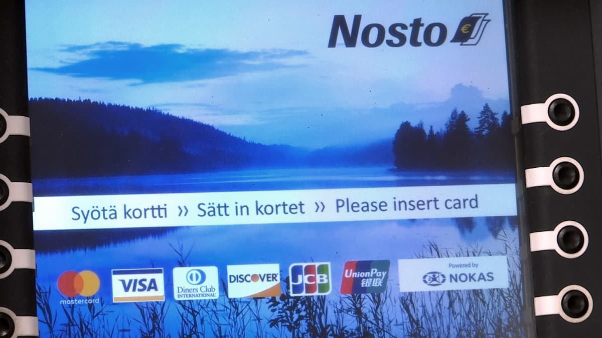 Nosto käteisautomaatti Vaalimaalla