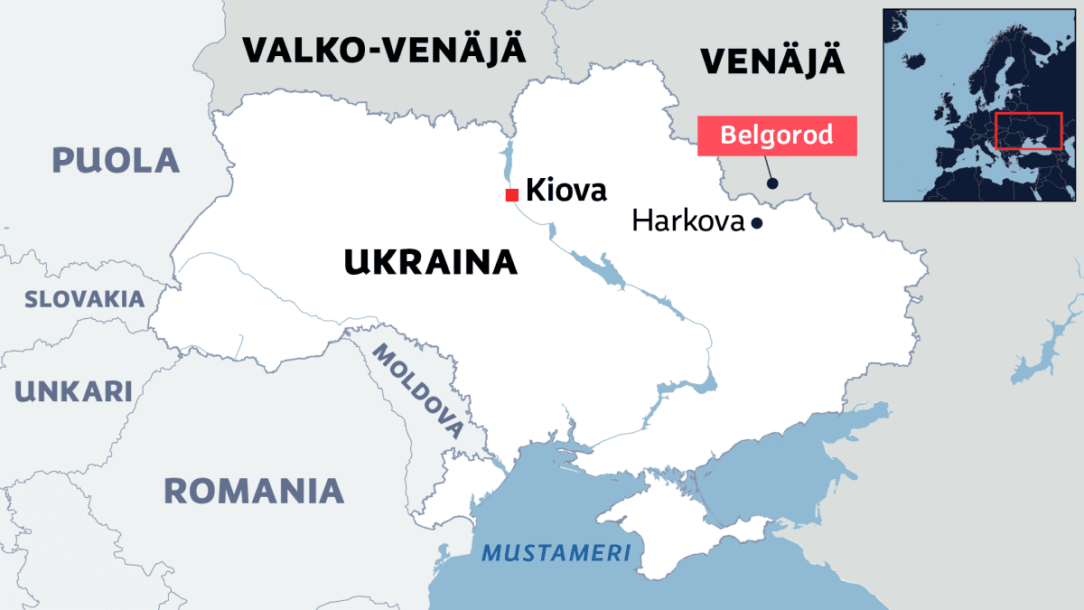 Venäläiskuvernööri väittää Ukrainan hyökänneen sotilashelikopterein  polttoainevarastoon Belgorodissa | Yle Uutiset