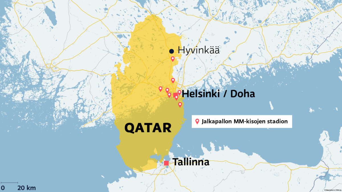 Kymmeniä tilauslentoja päivässä ja luksusmajoitusta risteilylaivoilla –  näin Qatar aikoo selvitä puolentoista miljoonan kisaturistin tulvasta