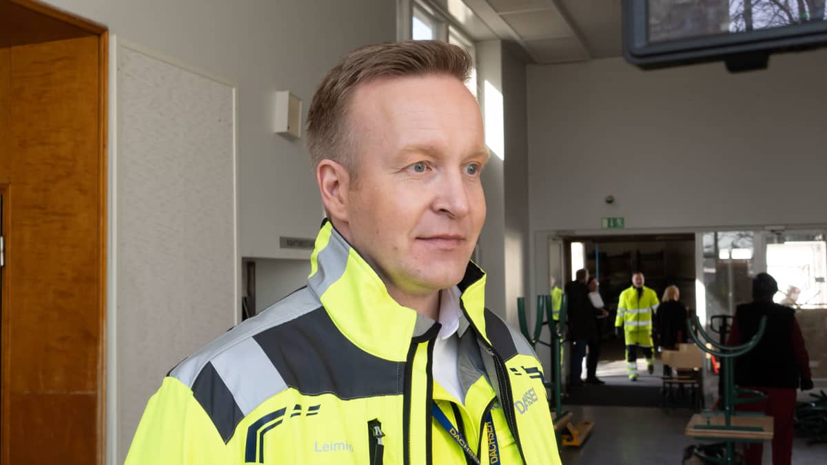 Toimitusjohtaja Tuomas Leimio, kuljetusliike Dachser.