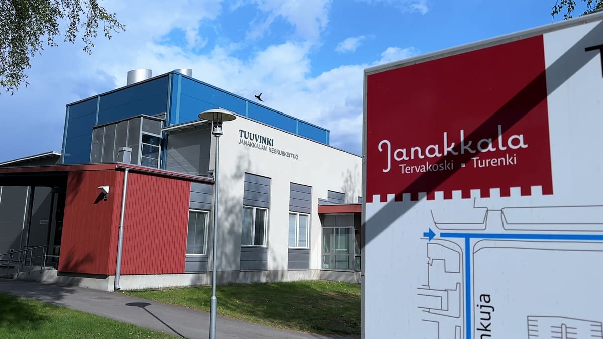 Janakkalan keskuskeittö Tuuvingin rakennus Turengissa.