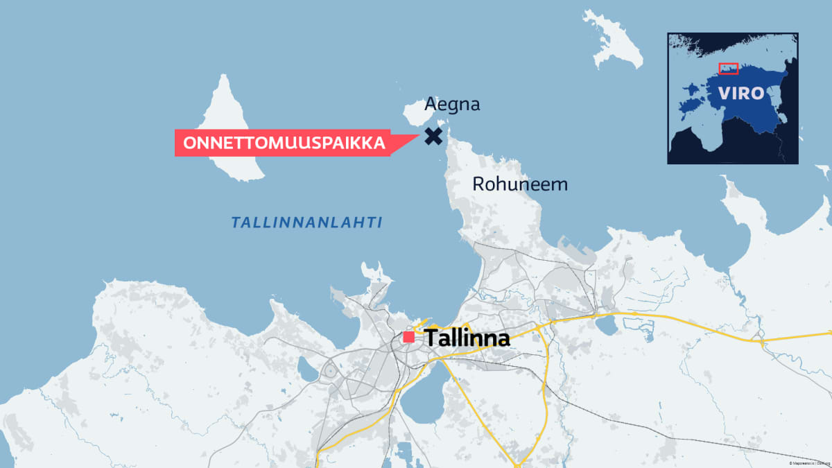 Tallinna, Aegnan saari, Rohuneem ja veneonnettomuuspaikka.