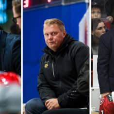 RIsto Dufva, Pekka Virta ja Ville Peltonen.