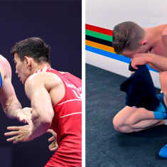 Kuvayhdistelmässä Alex Kessidis joutui pettymään Istanbulin olympiakarsinnassa ja Albin Olofsson itki tappionsa jälkeen Istanbulin olympiakarsinnassa. 