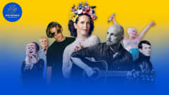Apua Ukrainaan -Suuren tukikonsertin artisteja