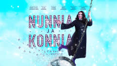 Rovaniemen teatterin mainoksessa esitellään musikaalia Nunnia ja konnia.