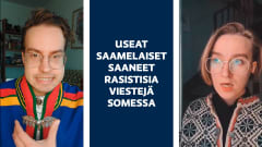 Useat saamelaiset ovat saaneet rasistisia viestejä somessa.